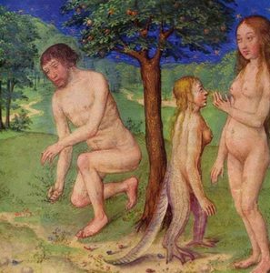 Adam a Eva a ten s chvostom