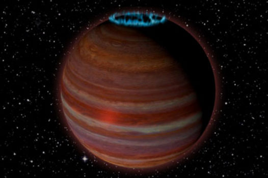 Auroras Discovered Around Rogue Brown Dwar