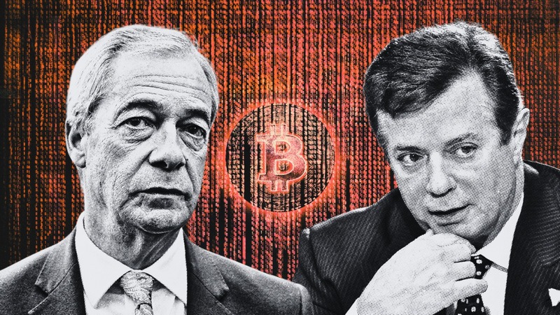 Nigel Farage, kryptomeny a sieť vplyvu: detailná analýza, Trump