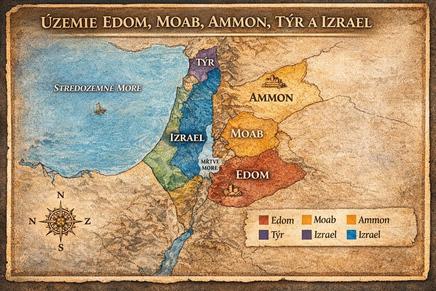 Edomiti boli staroveký národ južne od Izraela, potomkovia Ezaua, staršieho brata Jákoba