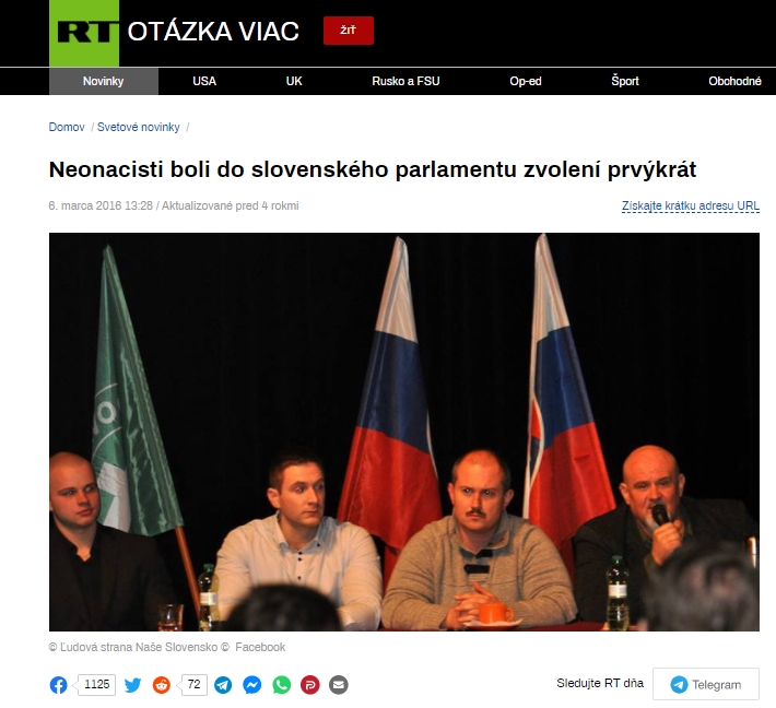 Zastavte ruskú fašistickú propagandu neonacistov uhríka a kotlebáka na Slovensku