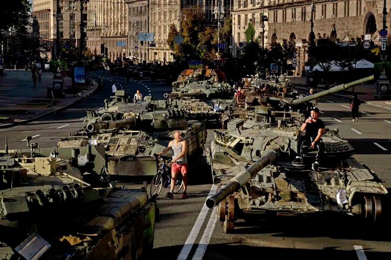 Neudržateľné straty  armády Ruska na Ukrajine podľa open-source databázy Oryx