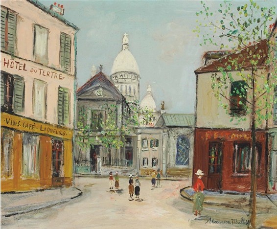 Maurice Utrillo francúzsky maliar stárnucích ulíc a domov Montmartru