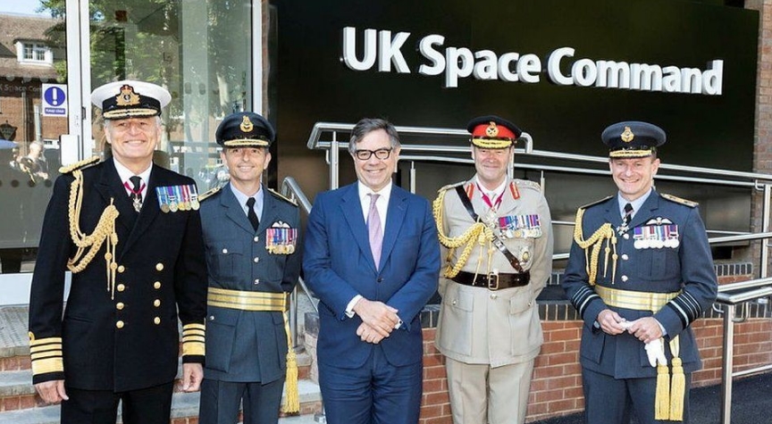 Britské vesmírne veliteľstvo štaruje